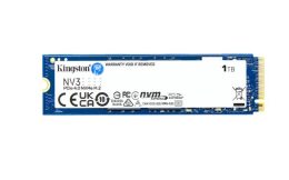 HD SSD M.2 NVME 1TB KINGSTON NV3 GRAV. 4000MB/S L. 6000MB/S