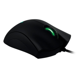 Mouse Gamer Razer Deathadder Essential C/fio Preto Led Verde Rz01-03850100-r3u1