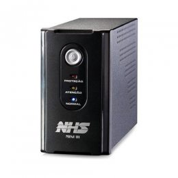 NOBREAK 600VA MONO 120V NHS MINI III 1X7AH 6 TOMADAS