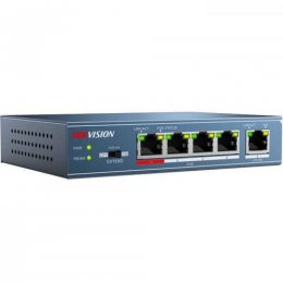 SWITCH 5 PORTAS POE HIKVISION DS-3E0105P-E/M